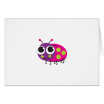 Marienkäfer Notecard Karte