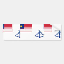 Marinefahne von Malaysia, Malaysia Autoaufkleber