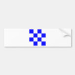 Marineflagge N Auto Aufkleber