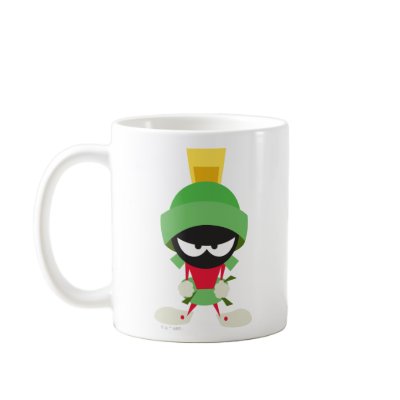 Marvin der Marsmensch bereit anzugreifen von looneytunes