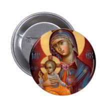 Mary - THEOTOKOS Anstecknadelbutton