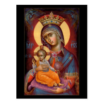 Mary - THEOTOKOS Postkarten