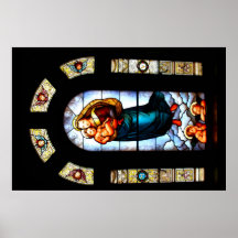 Mary u. Jesus befleckt Plakate
