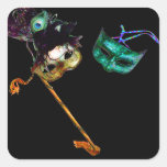 MASCARADE DE MARDI GRAS ADHÉSIFS