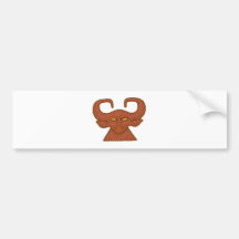 Masque de taureau bull masques autocollants pour voiture