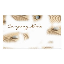 Masseur/massage/modèle carte de visite de SPA