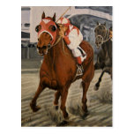 Match-Rennen - Seabiscuit gegen Kriegs-Admirals-Ma Postkarte