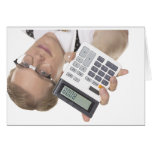 Mathe-Taschenrechner-Spaß Karten