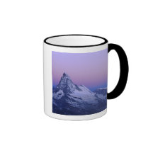 Matterhorn an der Dämmerung, Zermatt, Schweizer Al Kaffeetassen