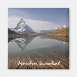 Matterhorn Reflexion Kühlschrankmagnete