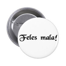 Mauvais minou ! badges