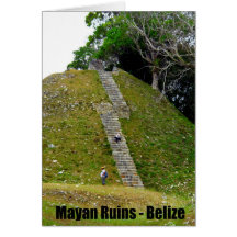 Mayaruinen, Belize Karte