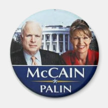 McCainPalinButton Magnete
