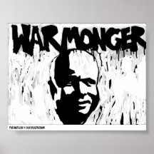 MccainWarmonger Plakatdrucke