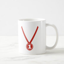 Médaille - champion tasse à café
