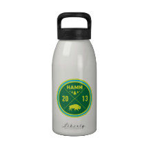 Medallion water bottle