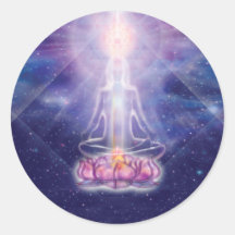 Meditator Sticker