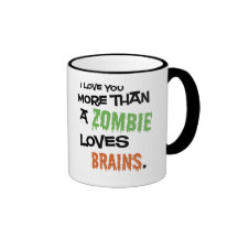 Mehr als ein Zombie-Liebe-Gehirne Kaffeetassen