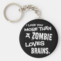 Mehr als ein Zombie-Liebe-Gehirne Schlüsselband