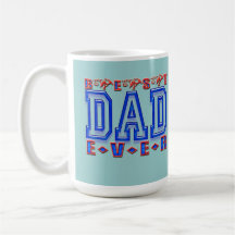 Meilleur papa mignon de papa jamais tasse à café