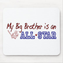 Mein großer Bruder ist All Star Mousepad