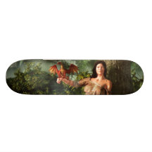 Mein kleiner Drache Personalisiertes Skateboard