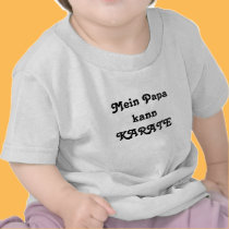 Mein Papa kannKARATE t-shirts