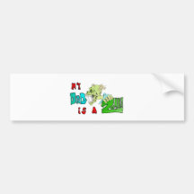 Mein VATI ist ein ZOMBIE Autosticker