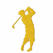 Meine Sport-Golf-Klassiker gestickte Fleece-Jacke