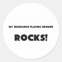 MEINE Versicherung, die Makler FELSEN setzt! Stickers