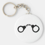 menottes de cannettes de fil porte-clef