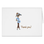 Merci de baby shower - maman chic carte