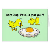 Merde sainte ! Peter, est que vous ? Cartes De Vœux