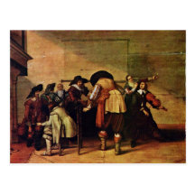 Merry Company durch Olis Jan. (beste Qualität) Postkarte