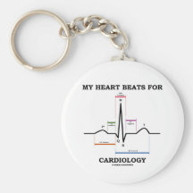 Mes battements de coeur pour la cardiologie (rythm porte-clé