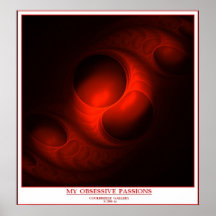 MES PASSIONS OBSÉDANTES POSTER