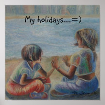 Mes vacances… =) affiche