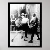 Messerschmied gegen Johnson-Boxveranstaltung 1914