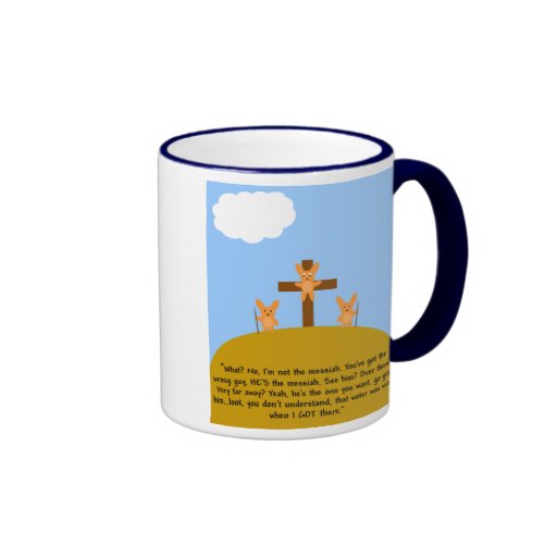 Messiah de lapin tasse à café