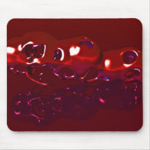 Metalbubble Red Mauspads
