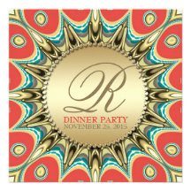 Metallische Sonnenblume-goldene Abendessen-Party E