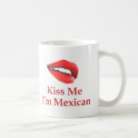 Mexicain de baiser tasse à café