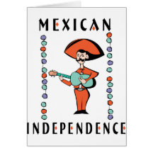 Mexikanische Unabhängigkeit Grußkarten