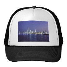 Miami an der Dämmerung Baseballcap