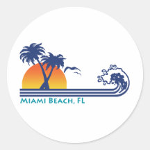 Miami Beach Aufkleber
