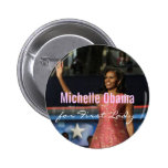 Michelle Obama für First Lady-Knopf Buttons