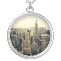 Midtown d'horizon de New York City Bijouterie Personnalisée