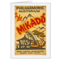 Mikado Philarmonic WPA 1938 Cartes