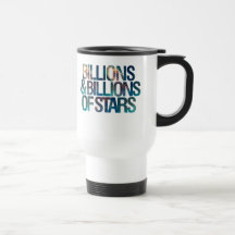 Milliards et milliards d'étoiles mug