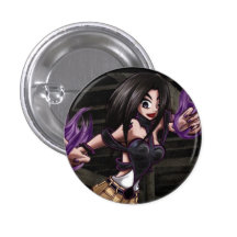 Mini bouton de PELLE Pin's Avec Agrafe